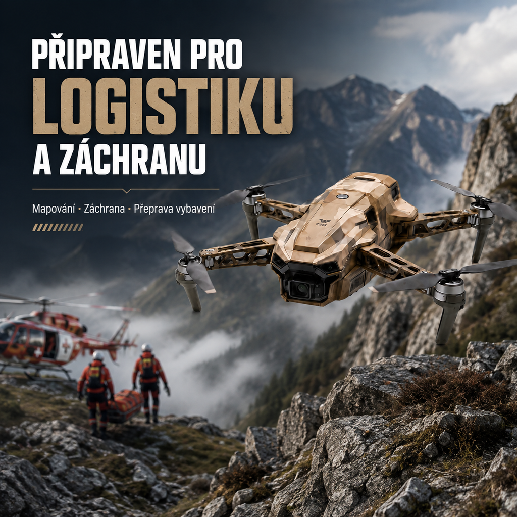 Qrdldl NQ-5L – Profesionální dron s dlouhým doletem, vysokou nosností a 4K kamerou
